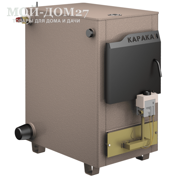 Твердотопливный котел КАРАКАН 30 ТЭГ-3 | Мой-Дом27 | Мощность 30 кВт (отапливаемая площадь до 300 м2)<br>
Котёл предназначен для работы на твёрдом топливе, возможна установка газовой горелки, с резьбовым фланцем для установки блока ТЭНов, рабочее давление в котле 3 кгс/см2.